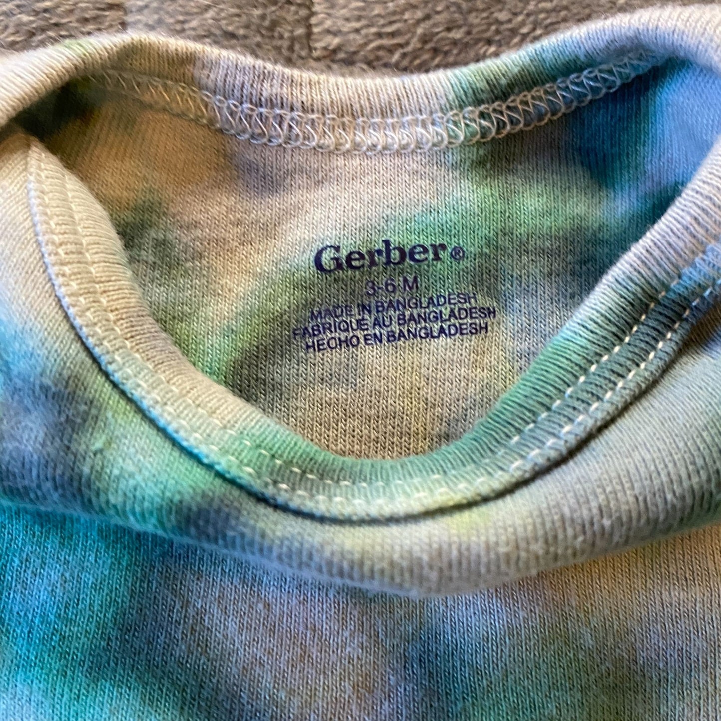 Tie Dyed Bodysuit || 3-6 Months