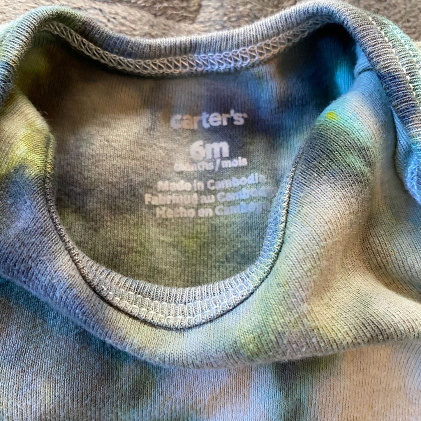Tie Dyed Bodysuit || 6 Months