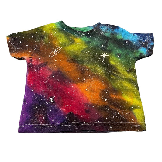 Galaxy Dyed Kids Tee || Size 3