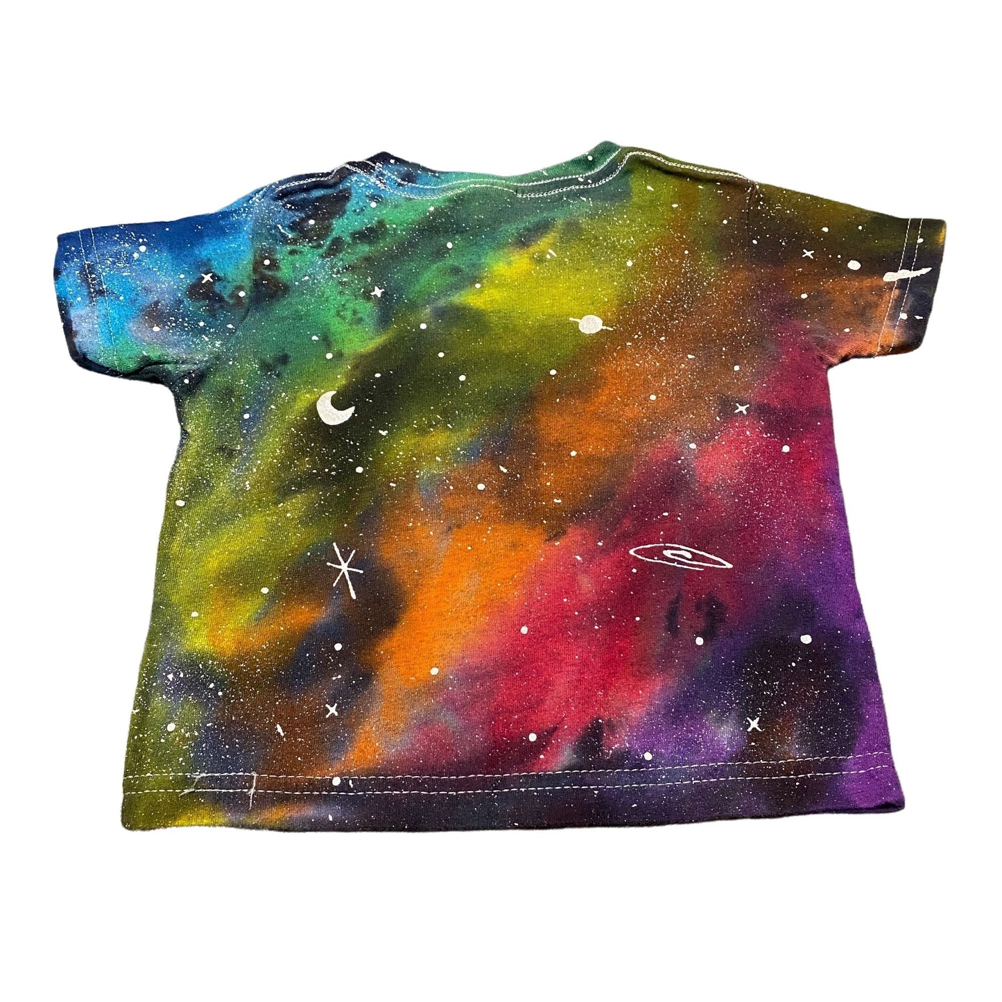 Galaxy Dyed Kids Tee || Size 3