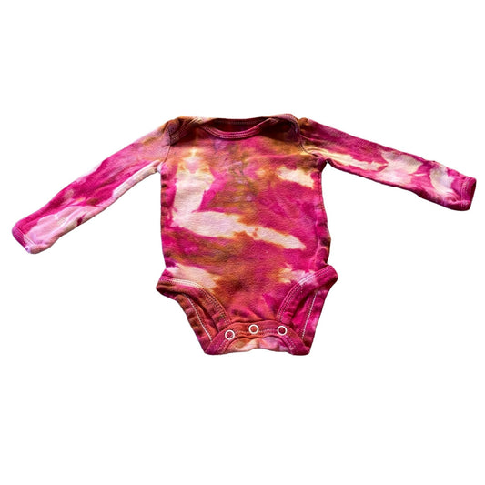 Tie Dyed Bodysuit || Newborn, upcycled ♻️