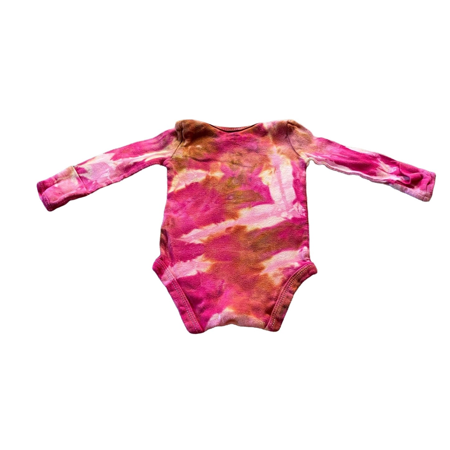 Tie Dyed Bodysuit || Newborn, upcycled ♻️