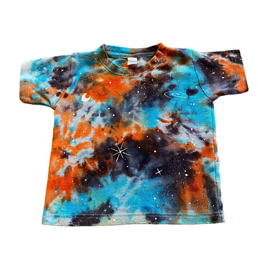 Galaxy Dyed Kids Tee || 2Y