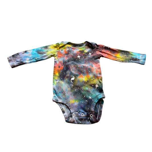Galaxy Dyed Onesie || 12 Months, Upcycled ♻️