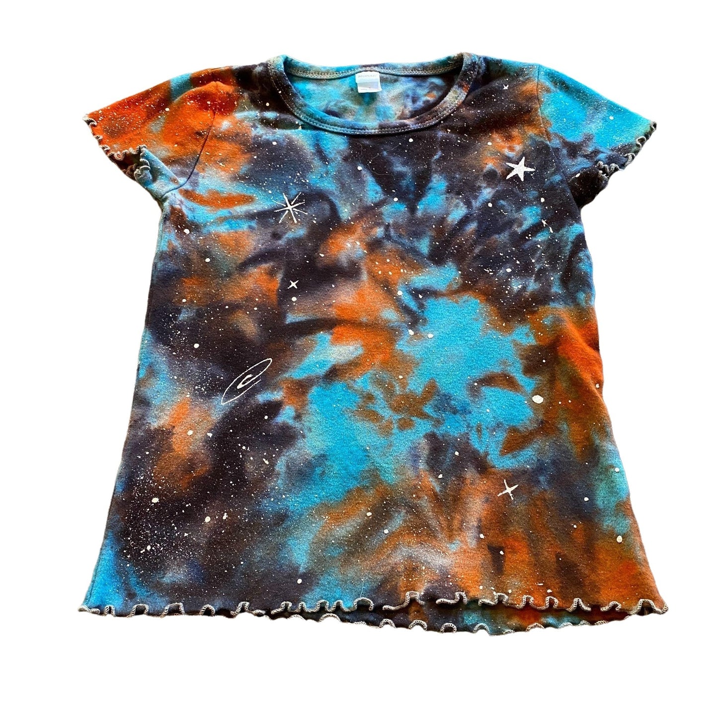 Galaxy Dyed Kids Tee || 8