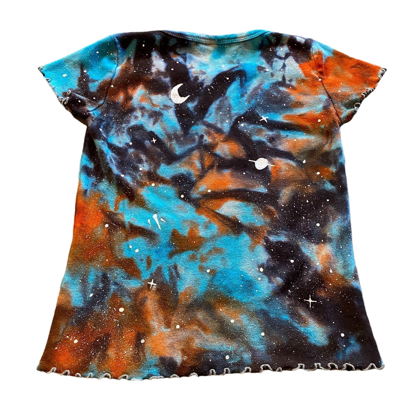 Galaxy Dyed Kids Tee || 8