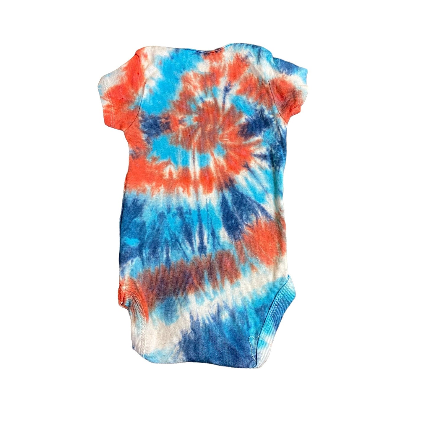 Spiral Tie Dye Baby Bodysuit || 3-6 Months