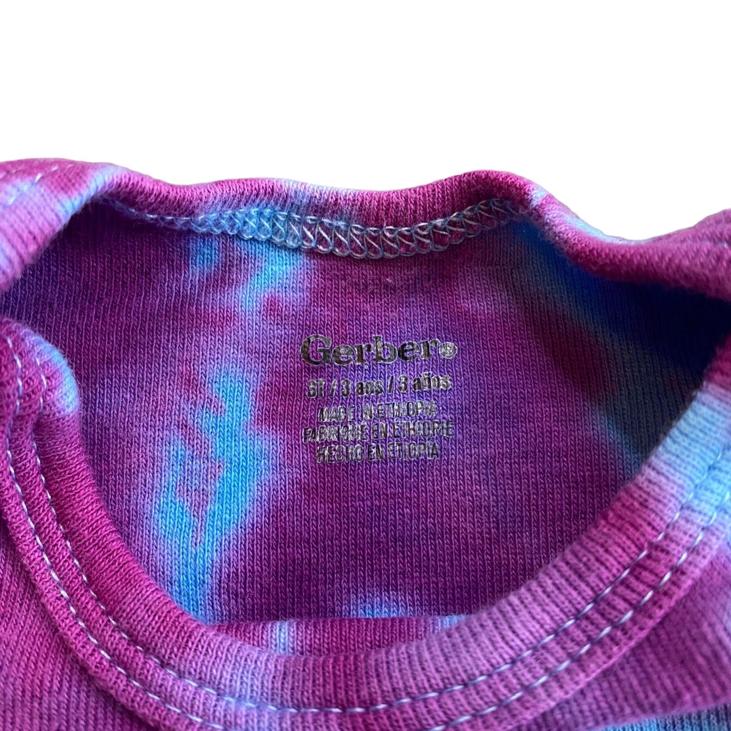 Tie Dye Toddler Bodysuit || 3T