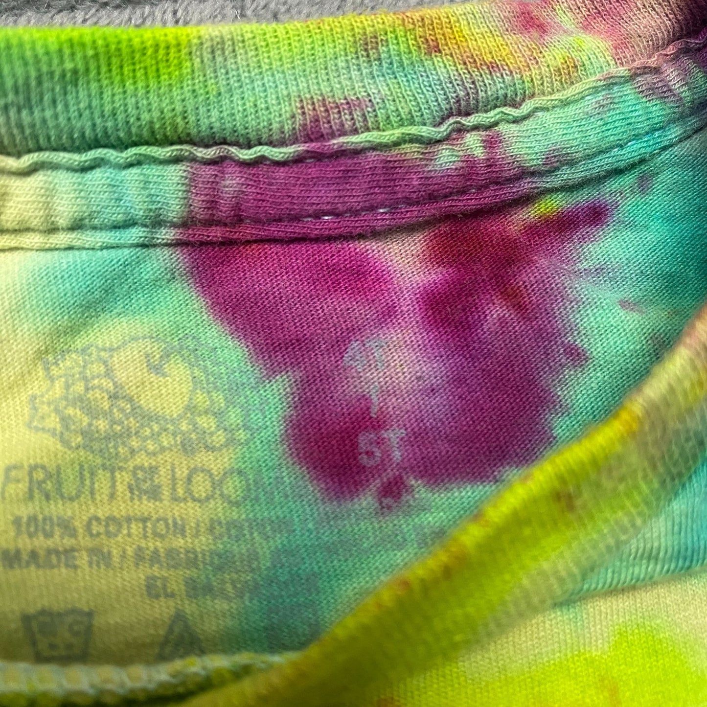 Tie Dye Toddler Tee Shirt || 4T / 5T