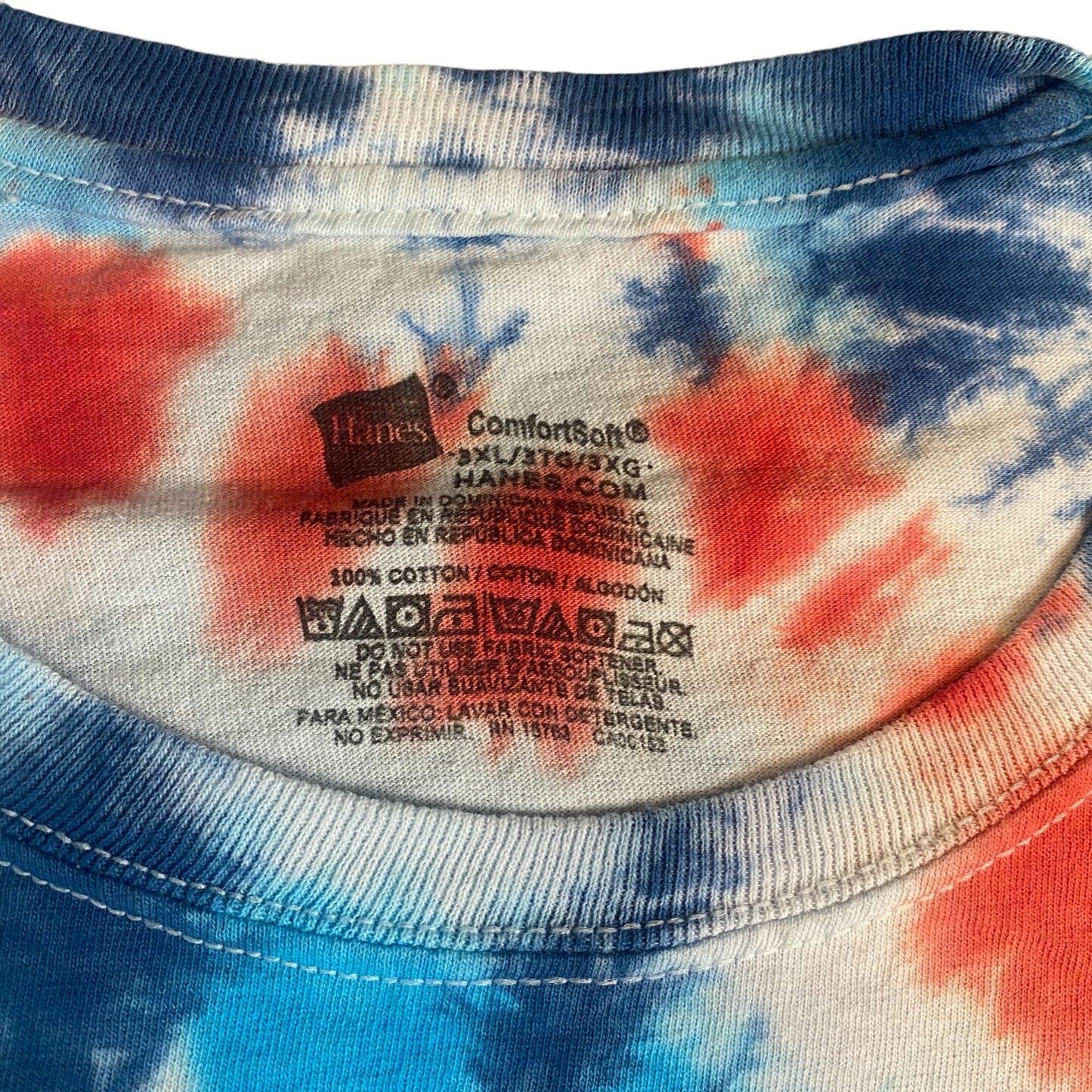 Spiral Tie Dye Adult Tee Shirt || 3XL
