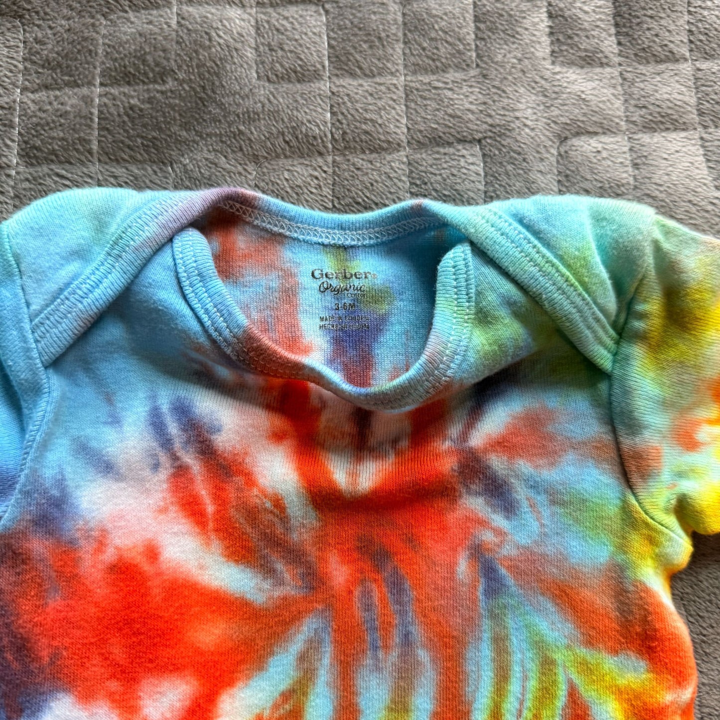 Tie Dyed Onesie || 3-6 Months