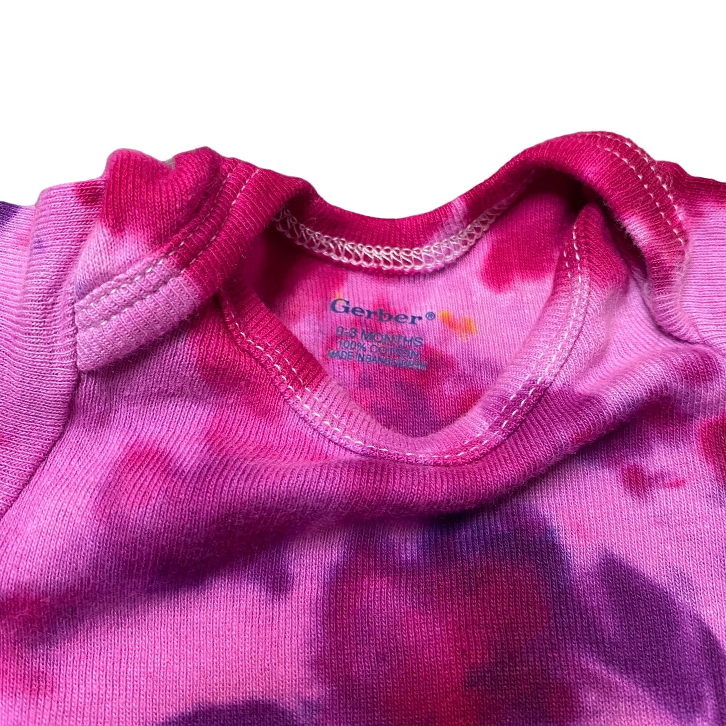 Tie Dye Baby Bodysuit || 0-3 Months
