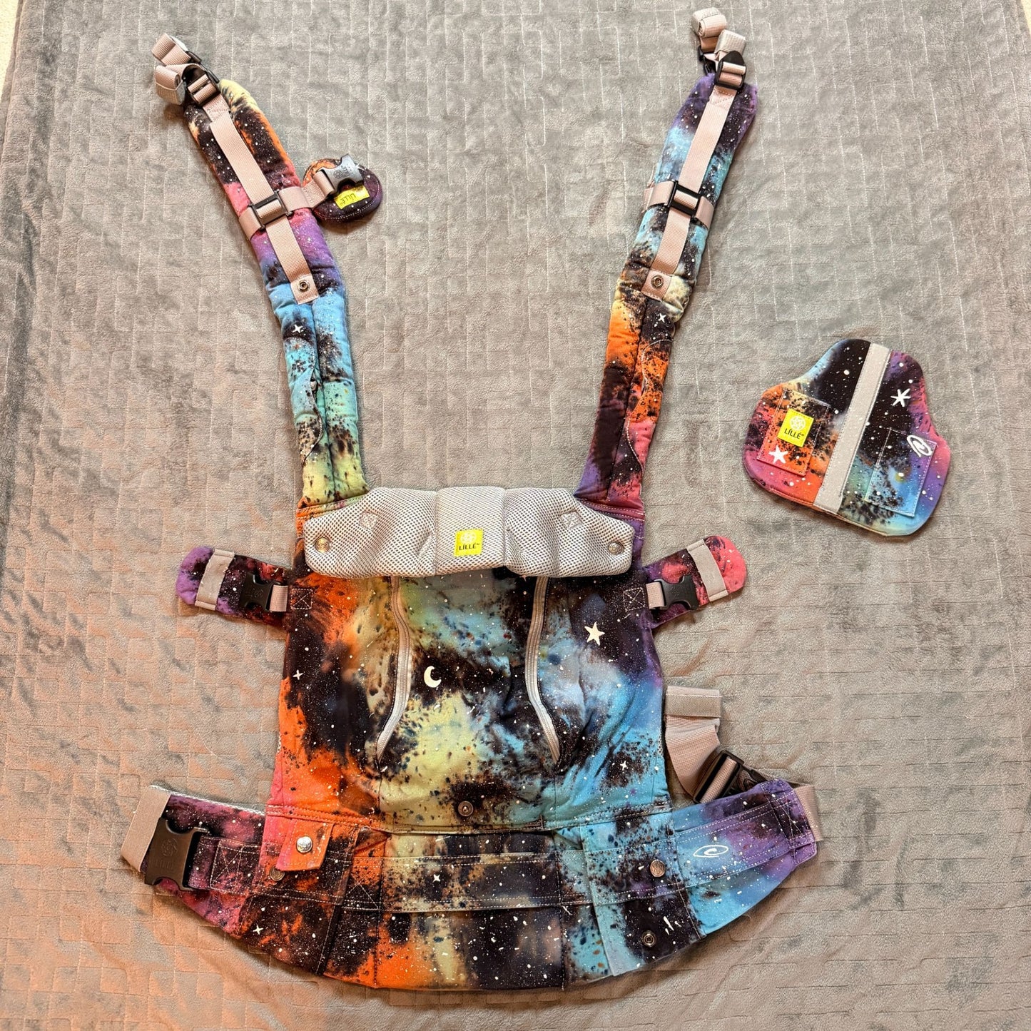 ✨ Galaxy Dyed Lillebaby || Baby Carrier, Upcycled ♻️