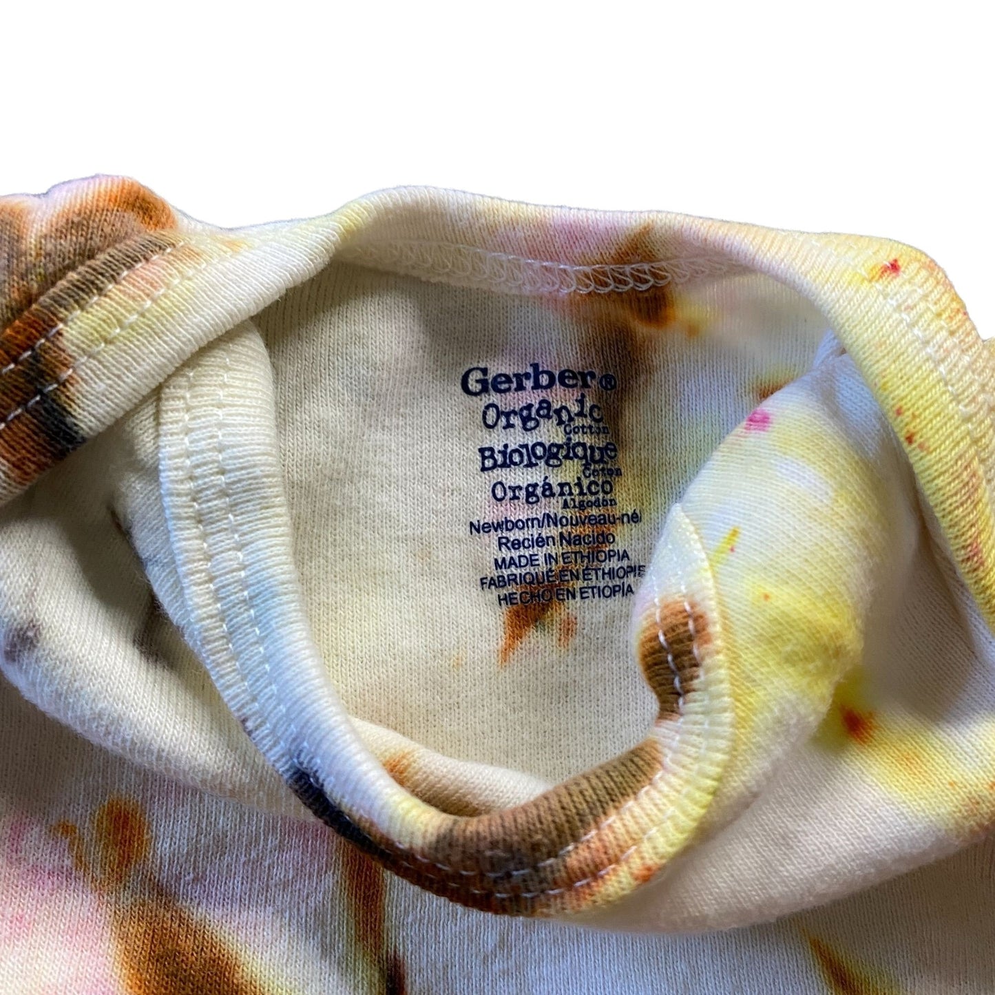 Tie Dyed Bodysuit || Newborn