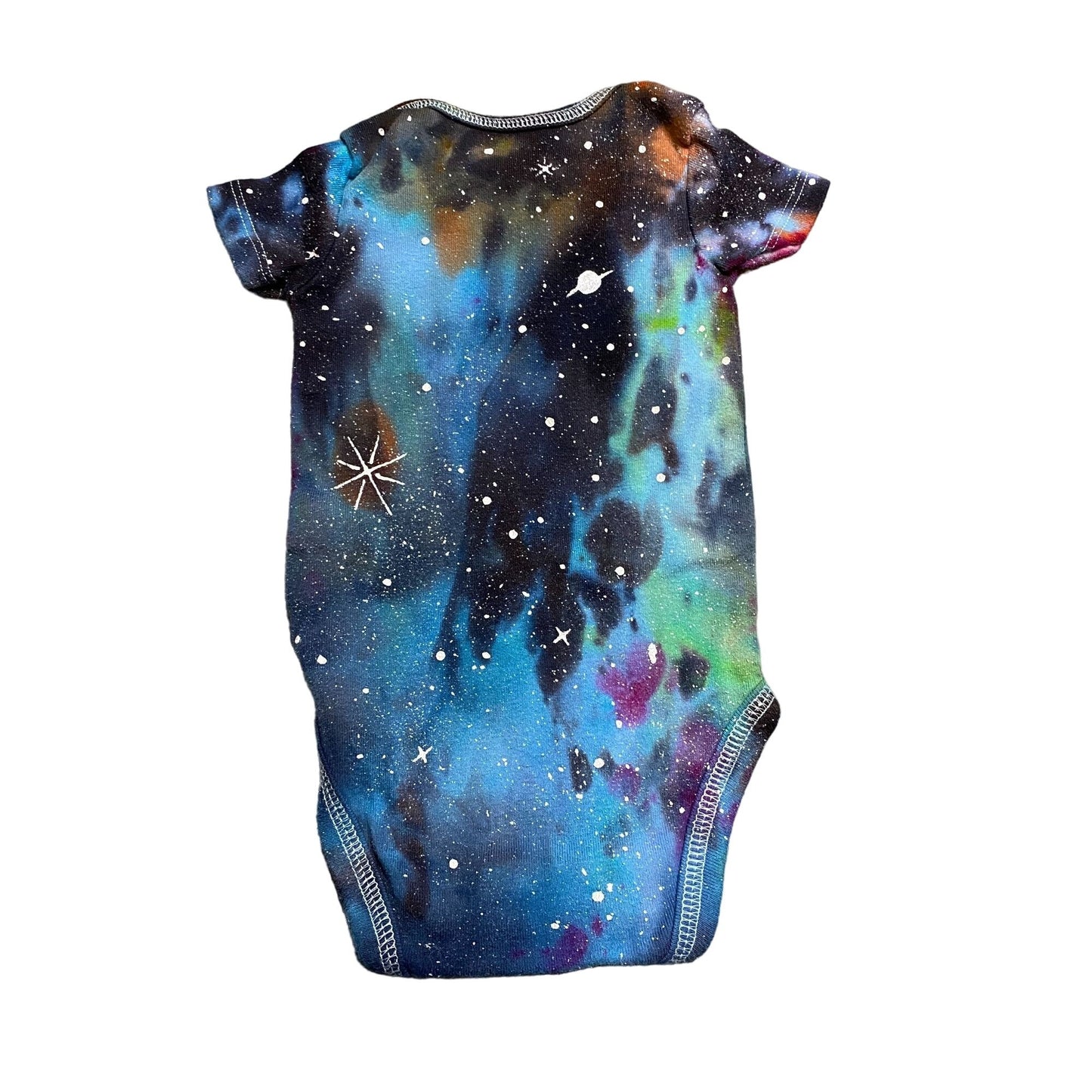 Galaxy Dyed Onesie || 3 Months