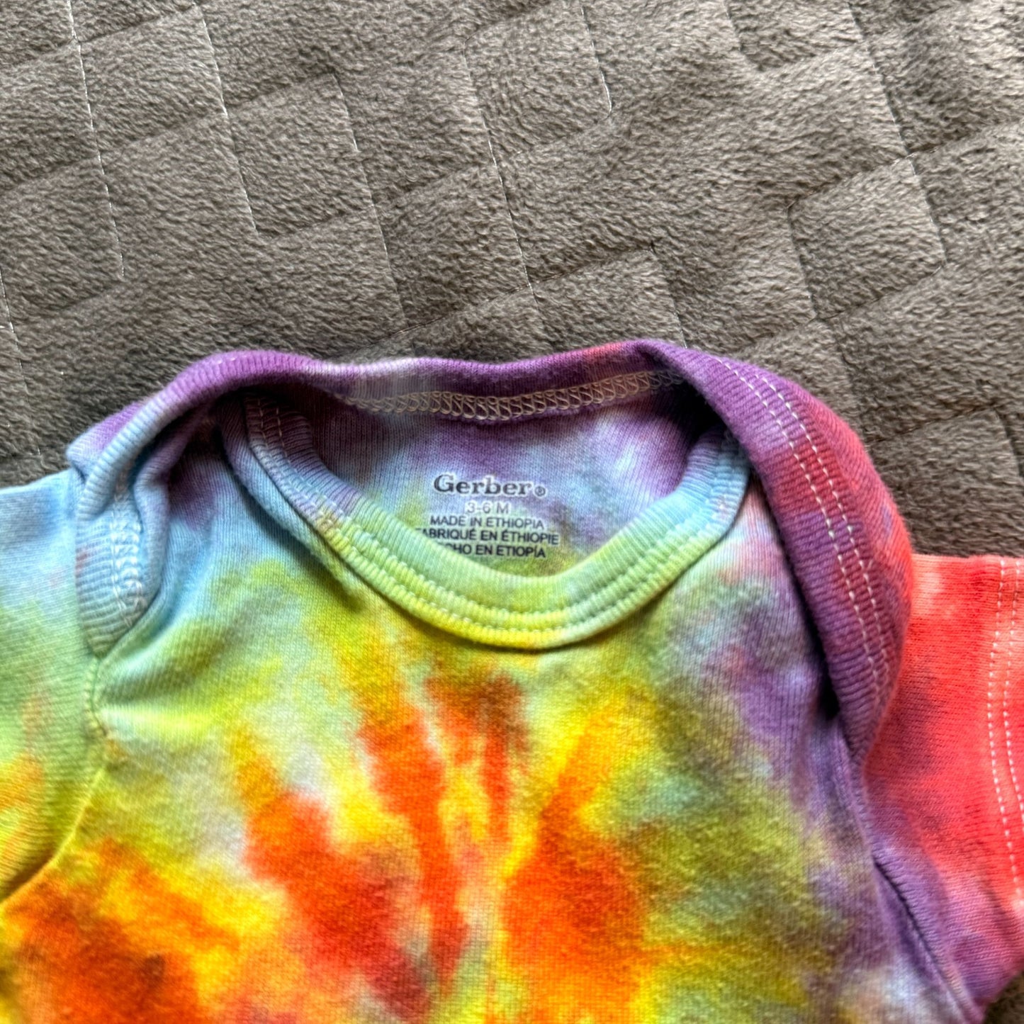 Tie Dyed Onesie || 3-6 Months