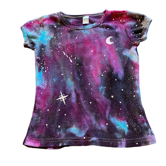 Galaxy Dyed Kids Tee || 4Y