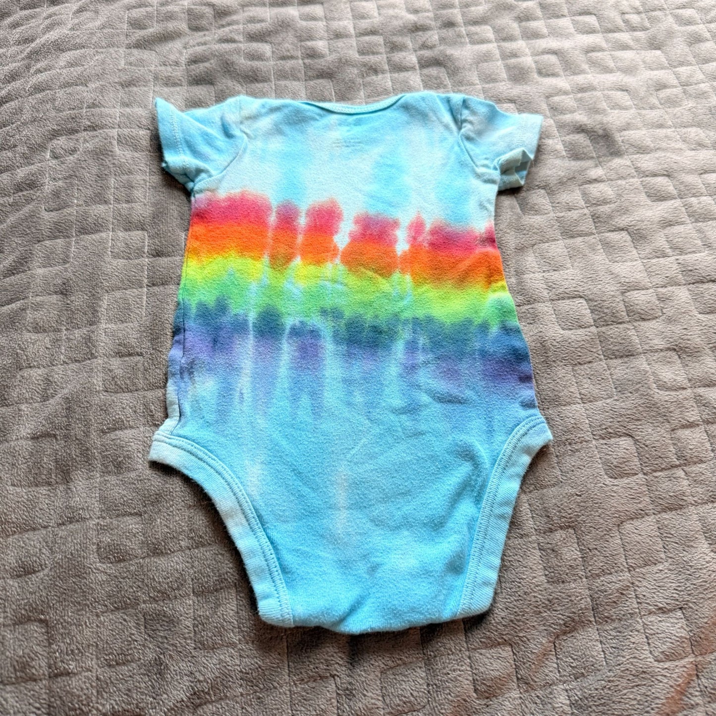 Tie Dyed Onesie || 6 Months, Upcycled ♻️
