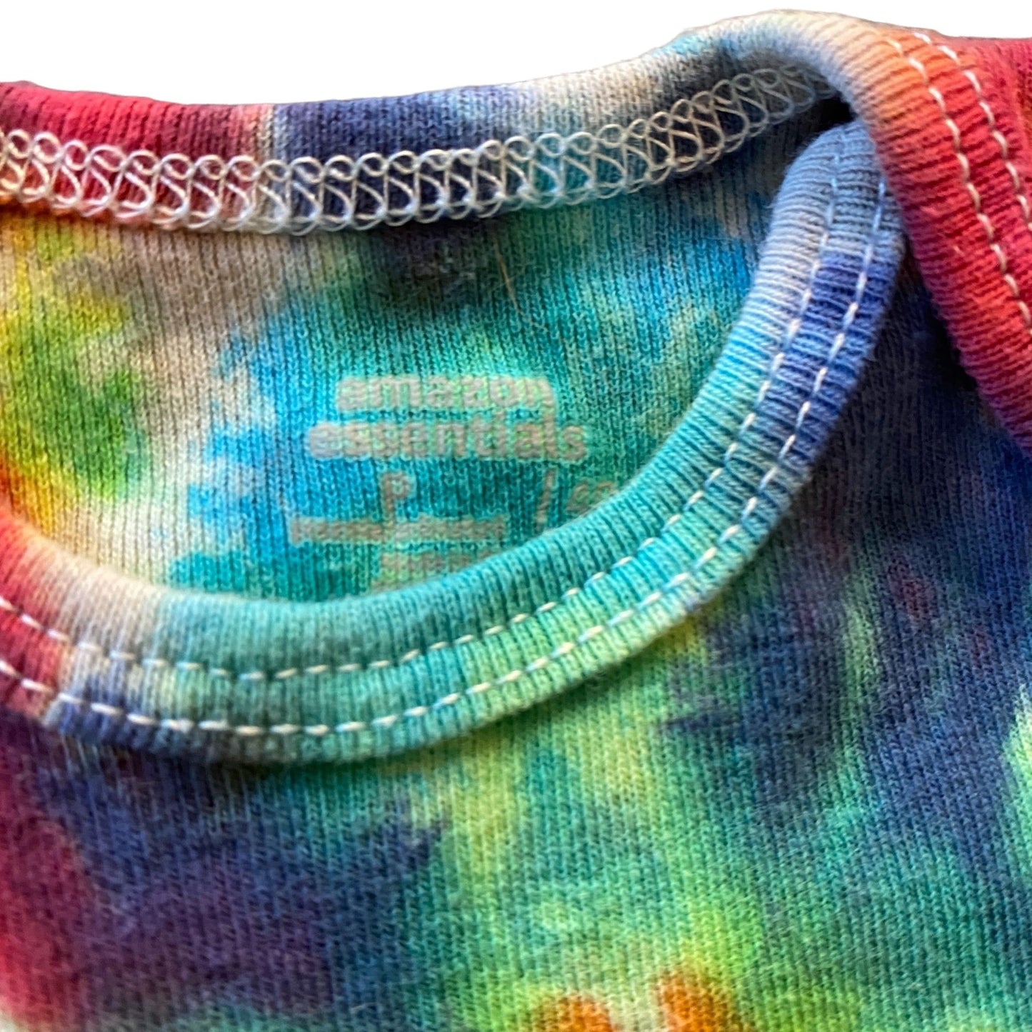 Rainbow Spiral Tie Dyed Bodysuit || Preemie