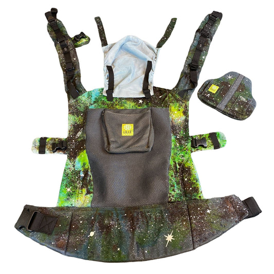 Galaxy Dyed Lillebaby CarryOn Airflow || Toddler Carrier, Upcycled ♻️