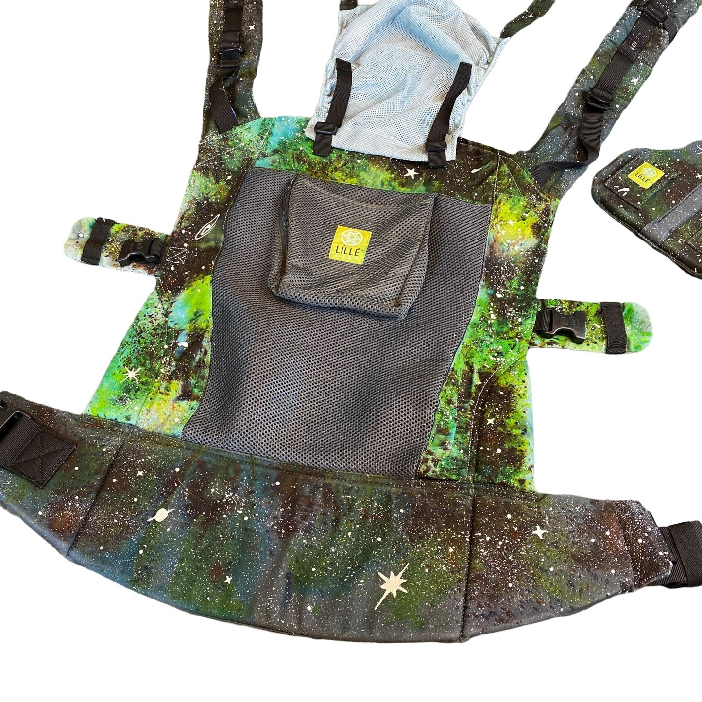 Galaxy Dyed Lillebaby CarryOn Airflow || Toddler Carrier, Upcycled ♻️