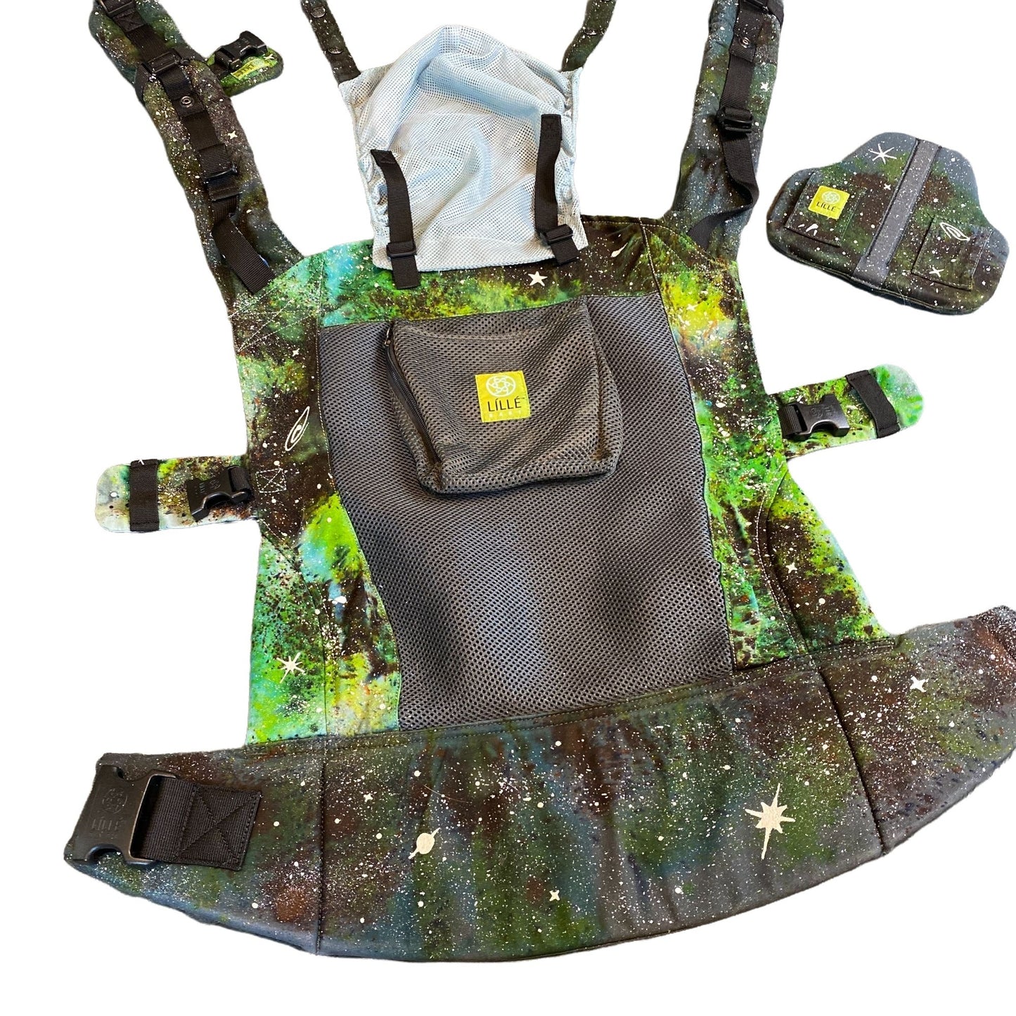 Galaxy Dyed Lillebaby CarryOn Airflow || Toddler Carrier, Upcycled ♻️