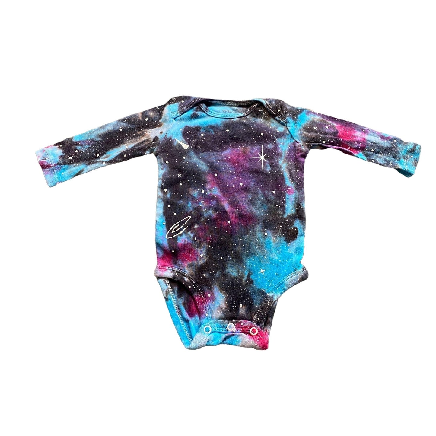 Galaxy Dyed Onesie || 6 Months