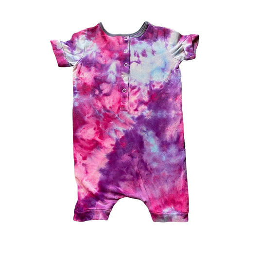 Tie Dyed Rags Romper || 2T