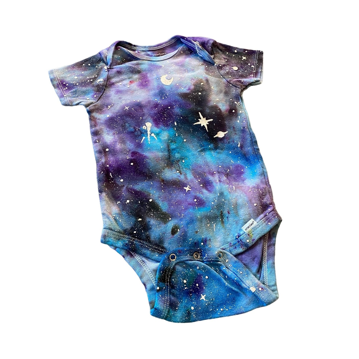 Galaxy Dyed Onesie || 3T