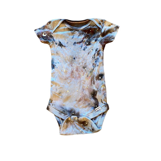 Galaxy Dyed Onesie || 12 Months, Upcycled ♻️