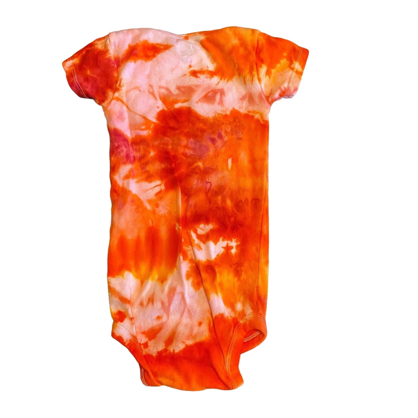 Fiery Fun Dye Tie Dye Onesie || 24 Months
