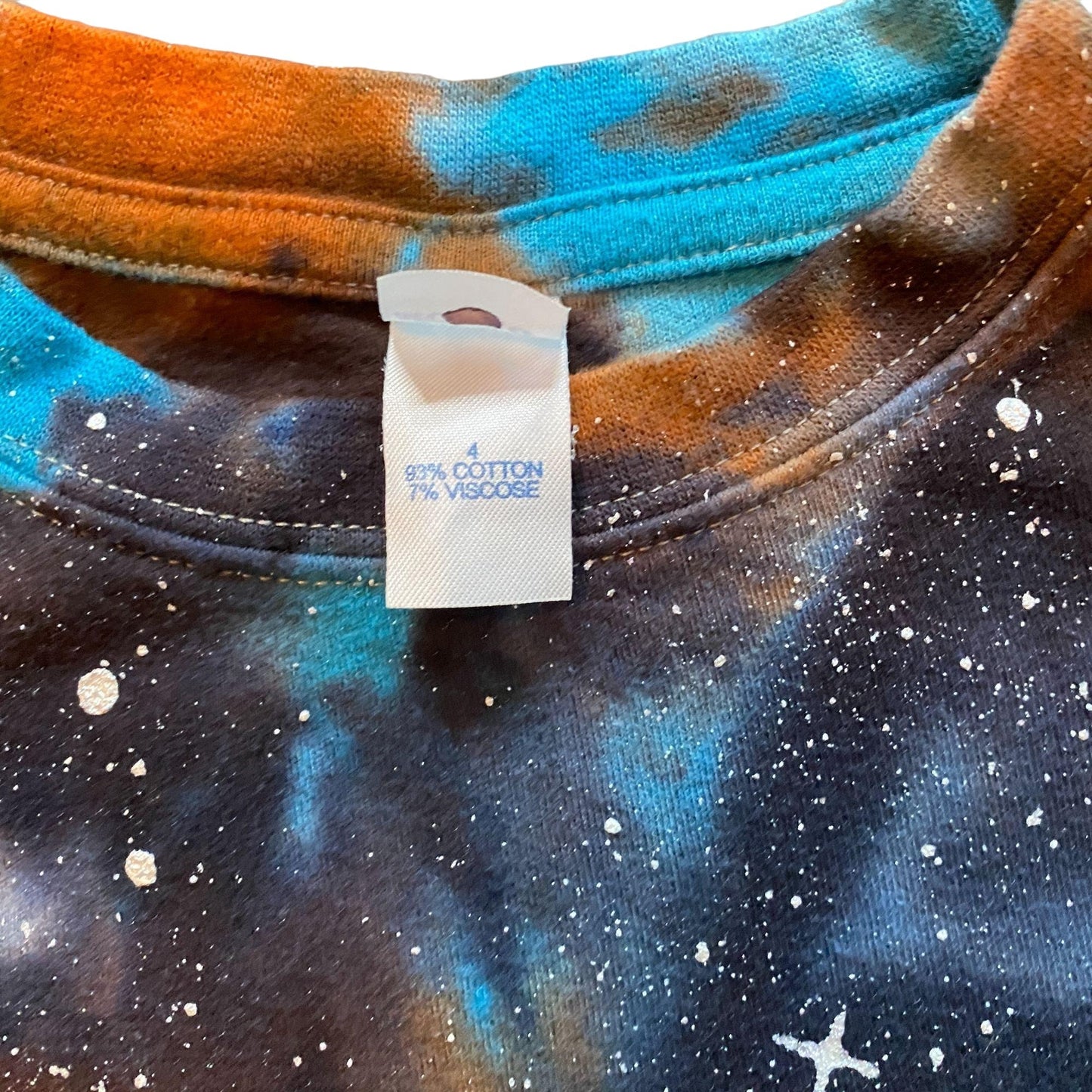 Galaxy Dyed Kids Tee || 4Y