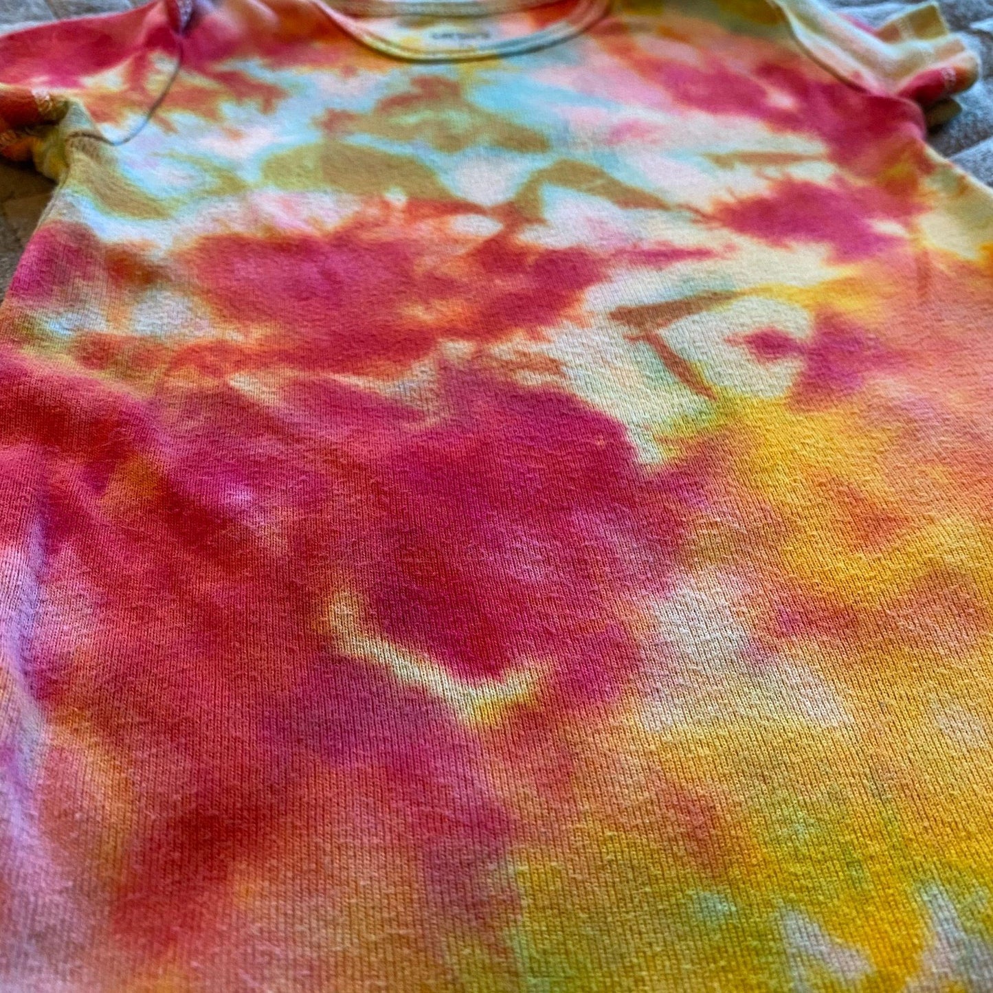 Tie Dye Onesie || 9 Months, Upcycled ♻️
