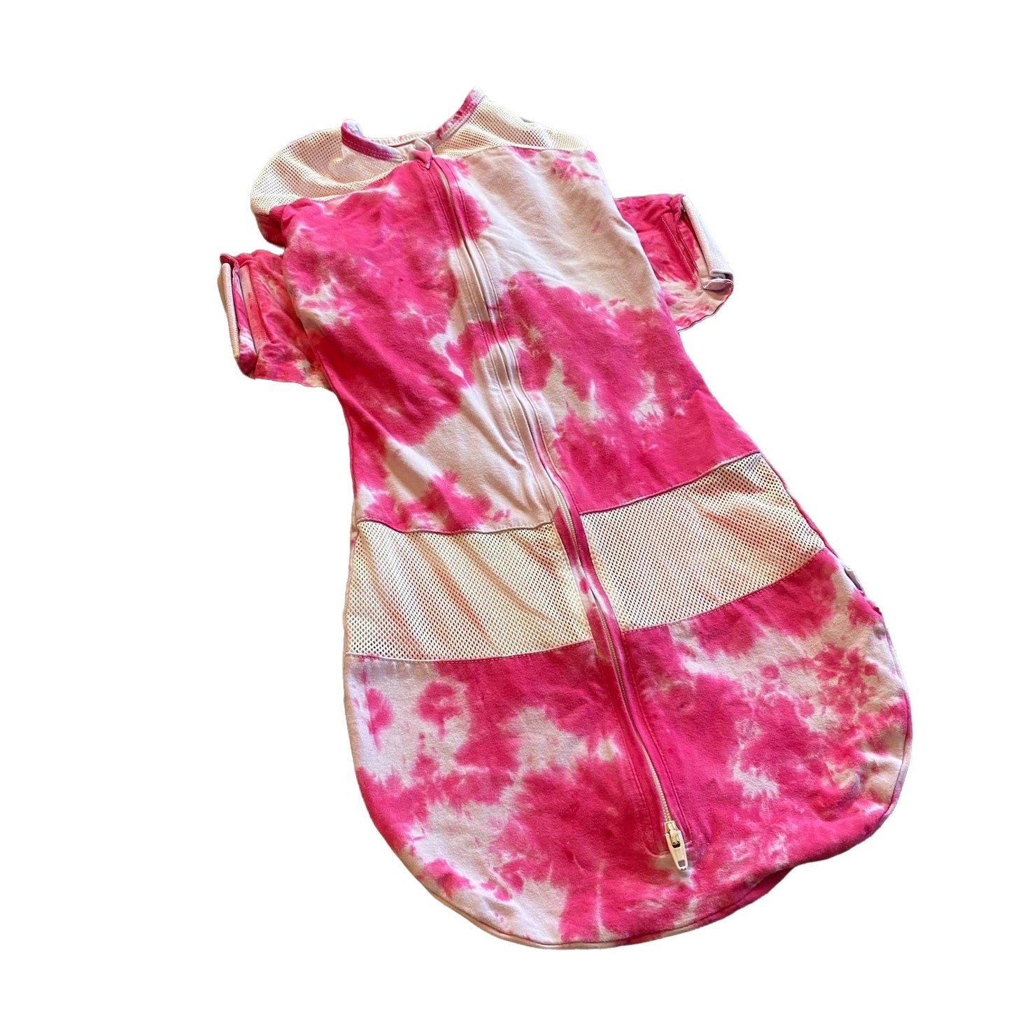 Tie Dyed Snoo Swaddler || Large, Upcycled ♻️