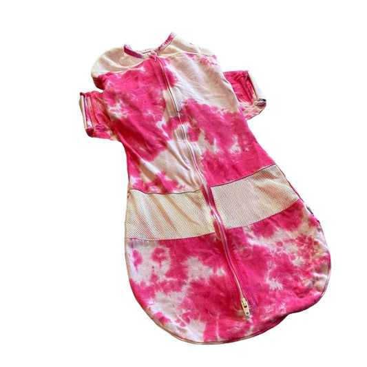Tie Dyed Snoo Swaddler || Large, Upcycled ♻️