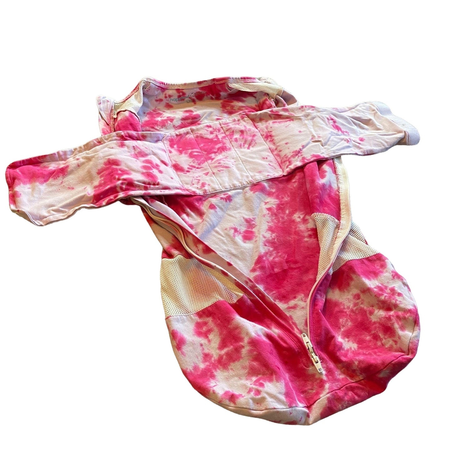Tie Dyed Snoo Swaddler || Large, Upcycled ♻️