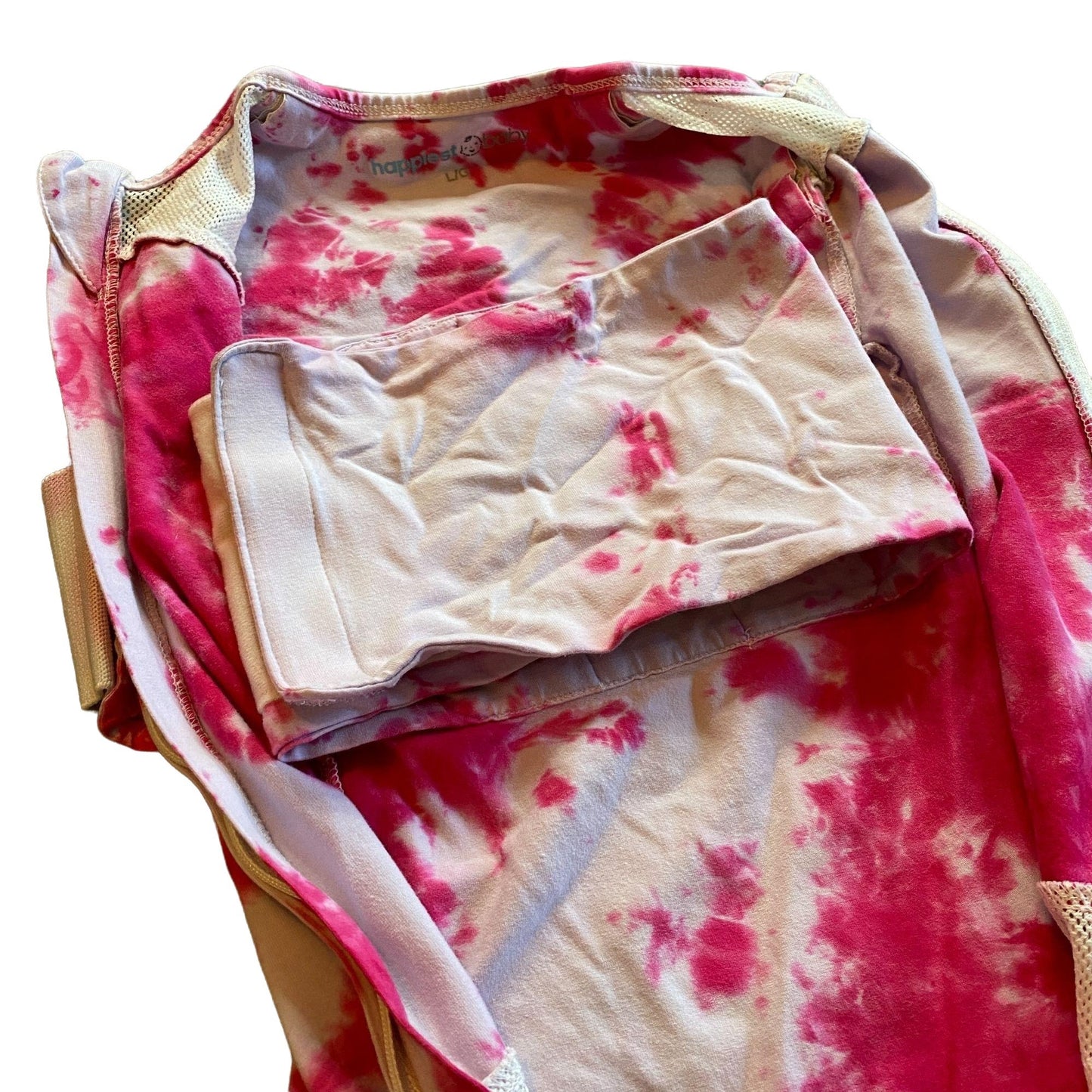 Tie Dyed Snoo Swaddler || Large, Upcycled ♻️