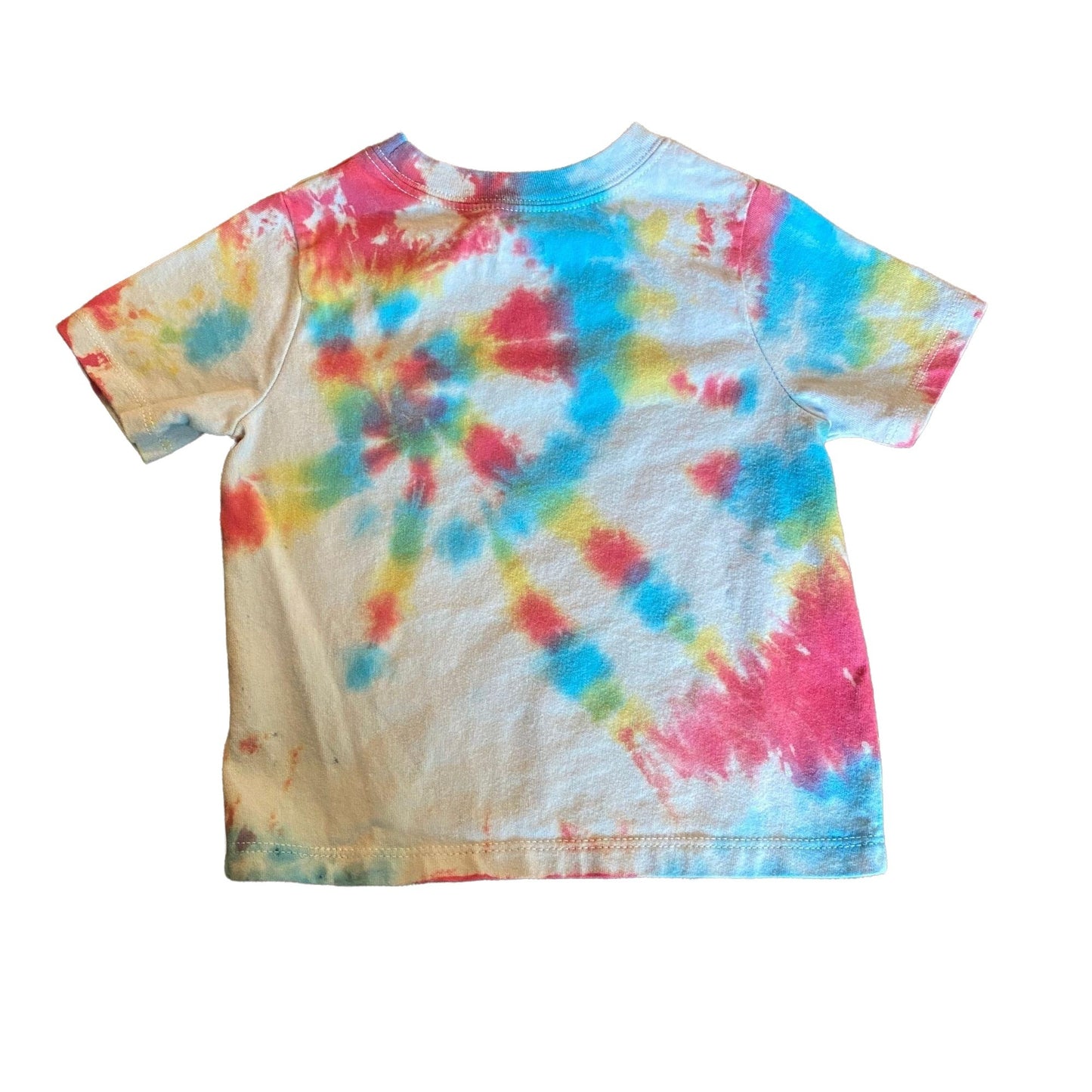 Spiral Tie Dye Baby Pocket Tee || 24 Months