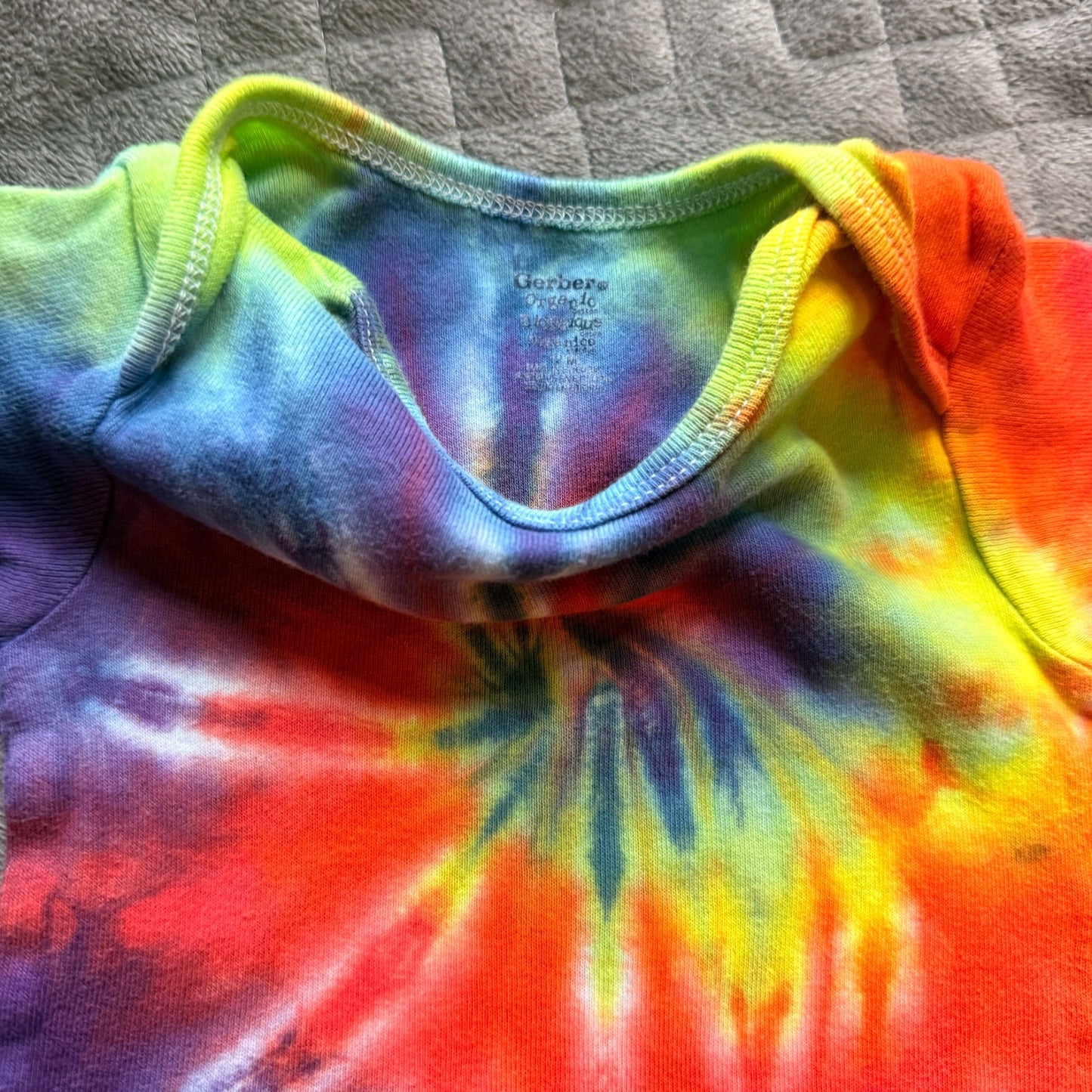 Tie Dyed Onesie || 12 Months