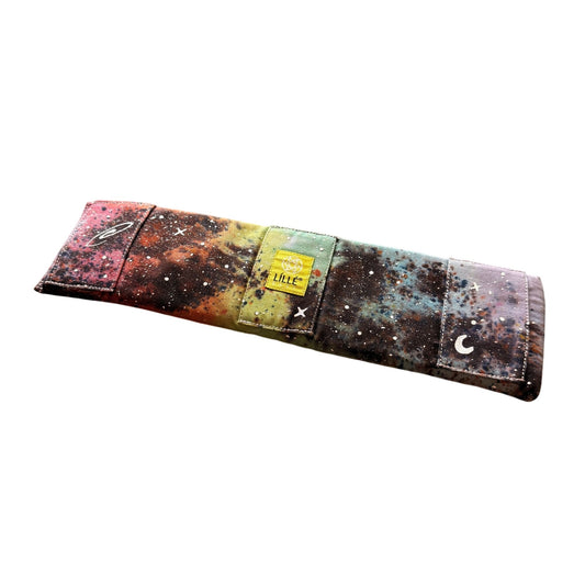 Rainbow Galaxy Dyed Lillebaby Tummy Pad || Medium
