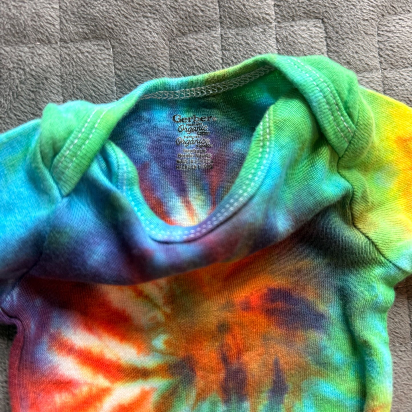 Tie Dyed Onesie || 0-3 Months