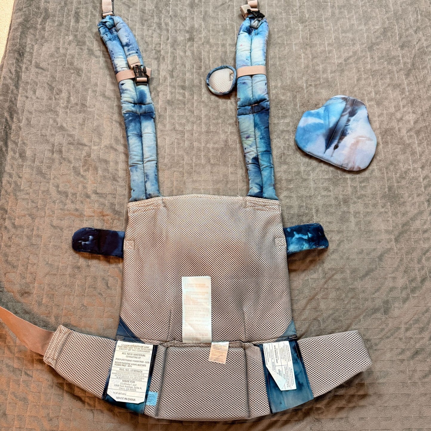 ✨ Galaxy Dyed Lillebaby || Baby Carrier, Upcycled ♻️