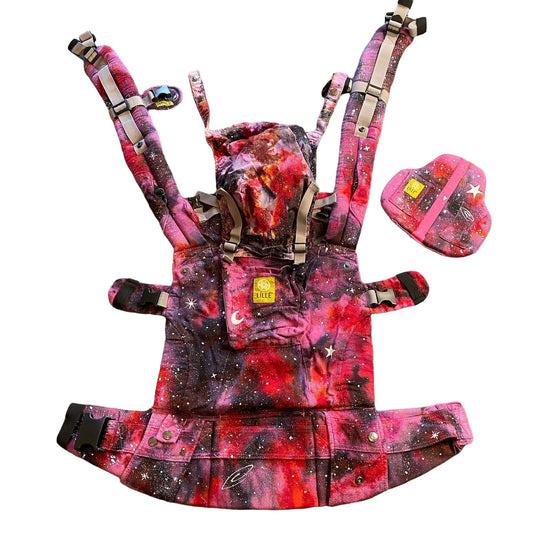 Galaxy Dyed Lillebaby Woven Complete || Baby Carrier, Upcycled ♻️
