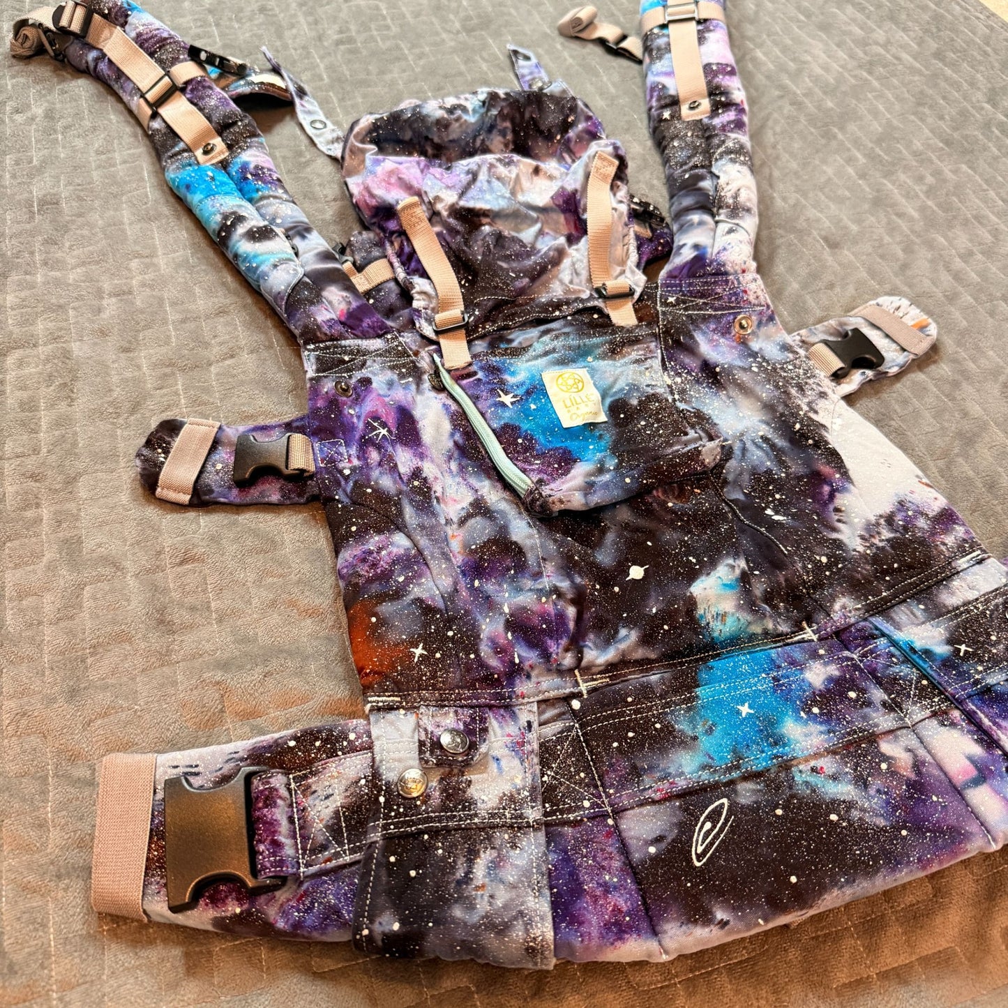 ✨ Galaxy Dyed Lillebaby Organic Complete || Baby Carrier, Upcycled ♻️
