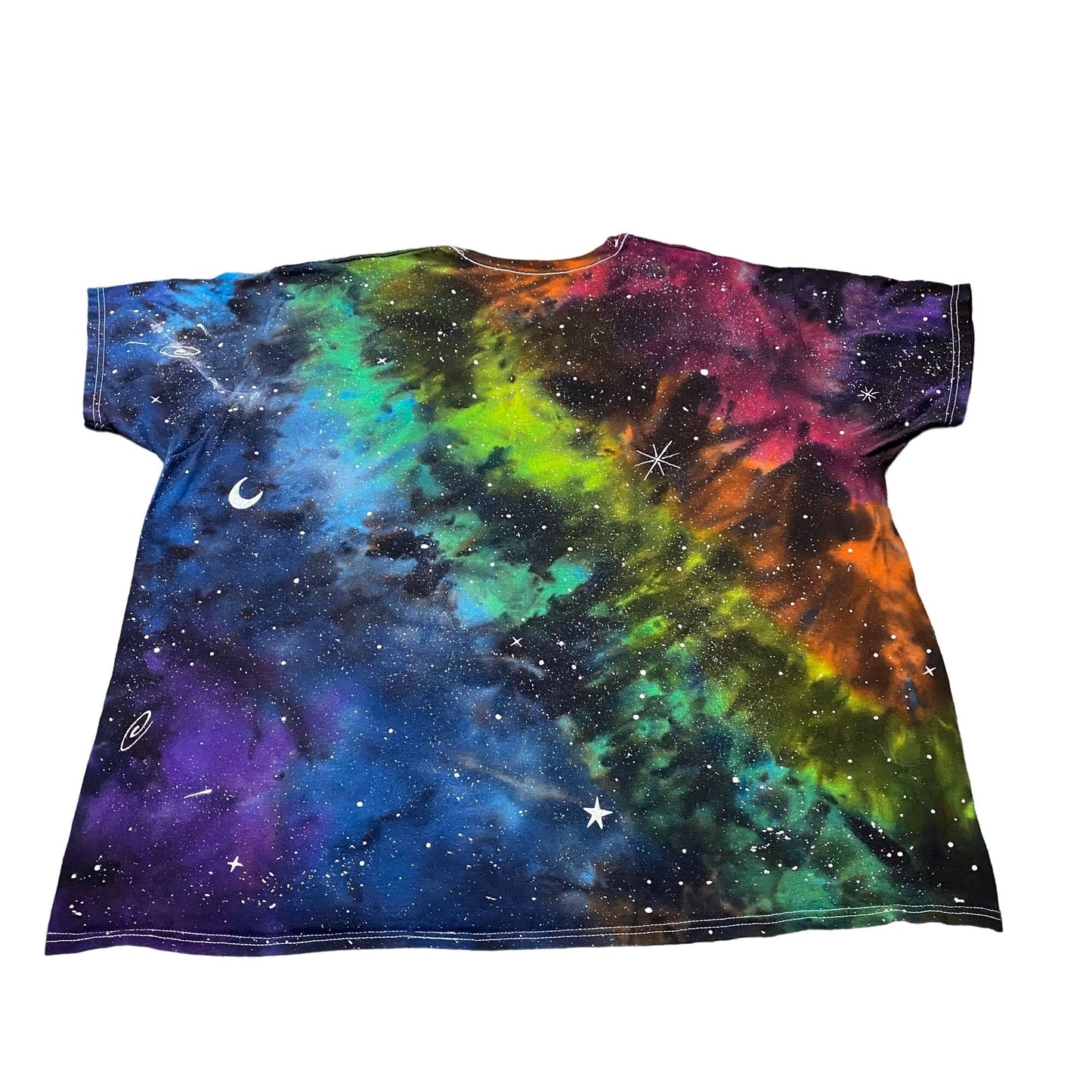 Galaxy Dyed Adult Tee Shirt || 3XL