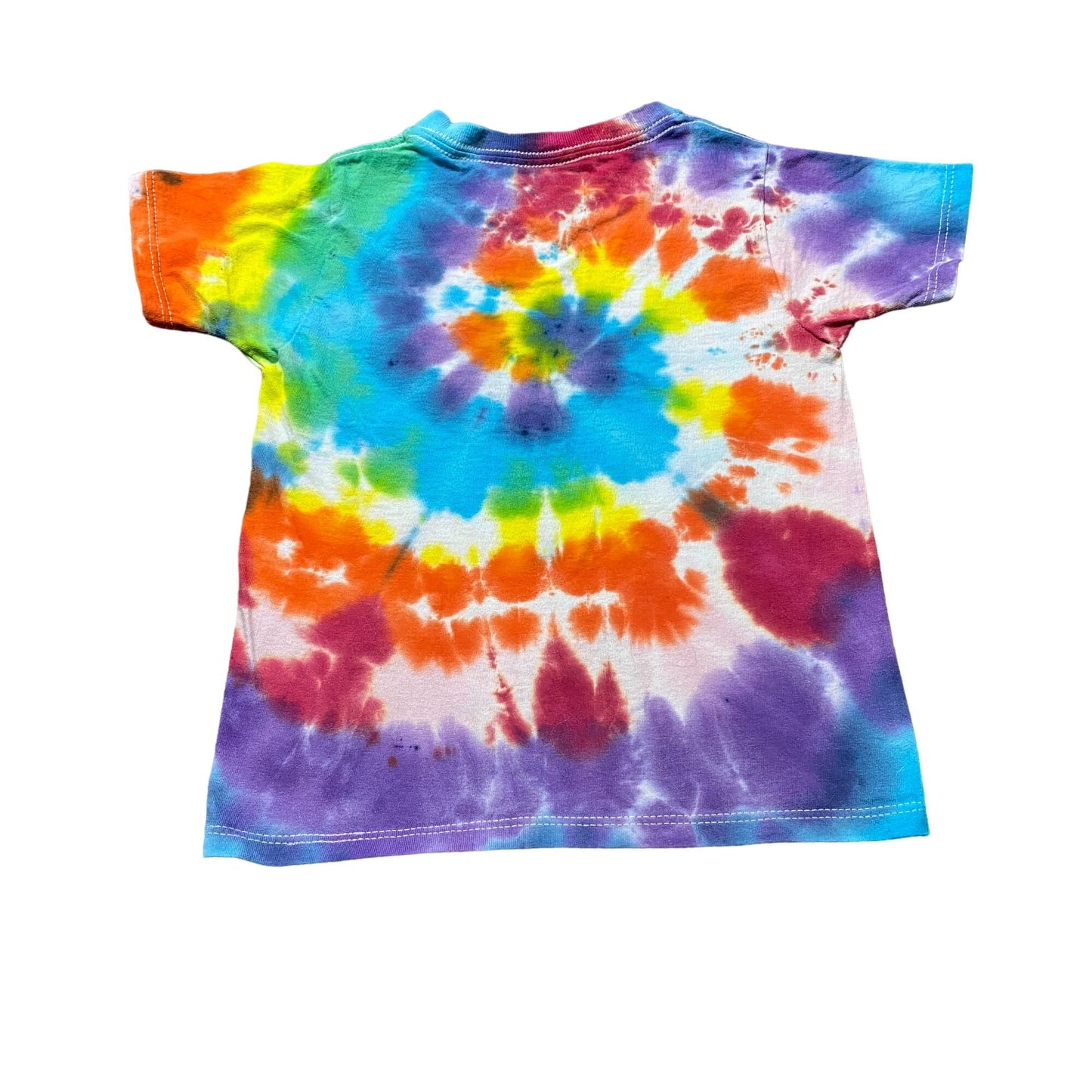 Rainbow Spiral Tie Dye Toddler Tee Shirt || 2T / 3T