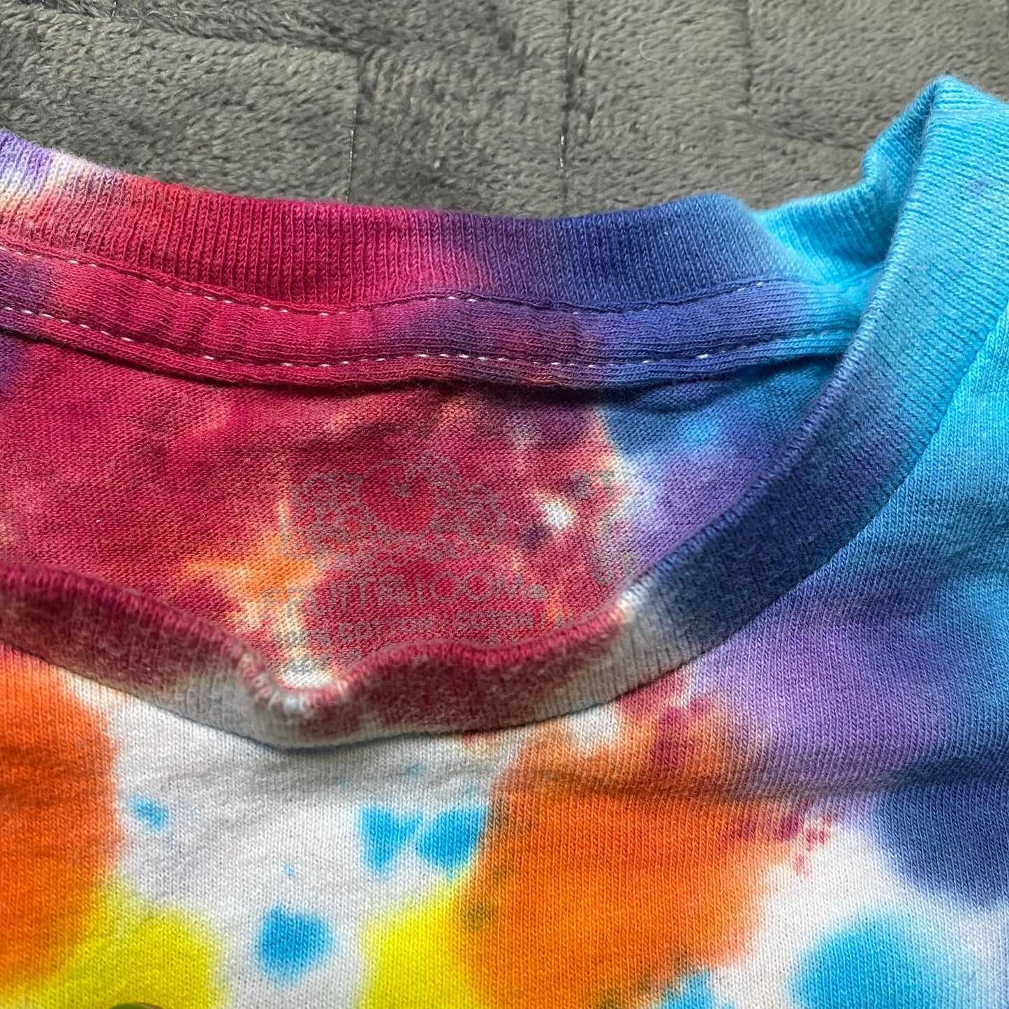 Rainbow Spiral Tie Dye Toddler Tee Shirt || 2T / 3T
