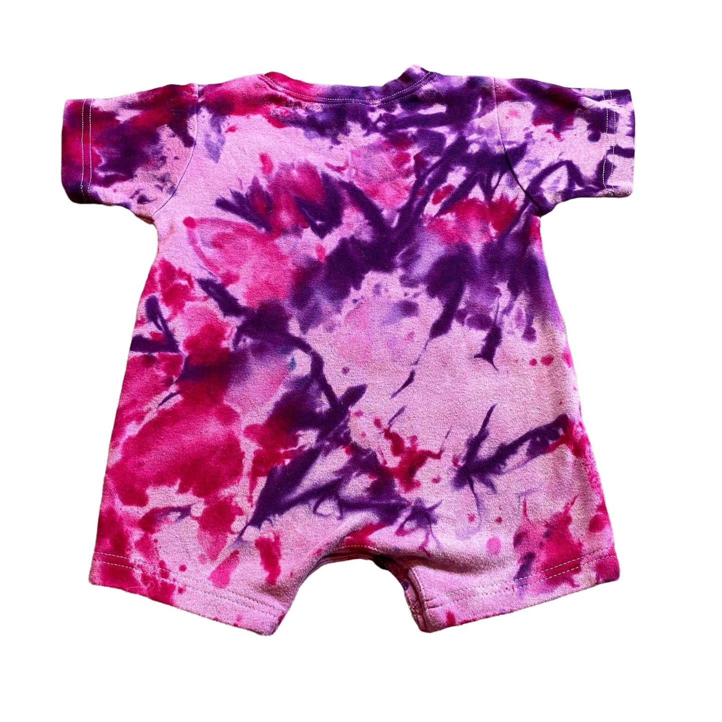 Pink Raven Tie Dye Romper || 18-24 Months