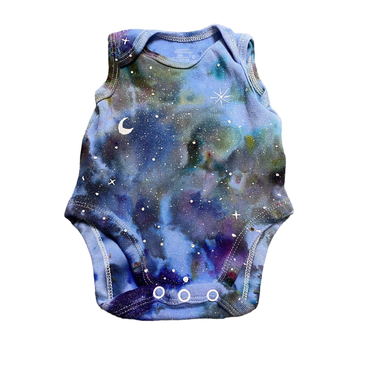 Galaxy Dyed Onesie || Newborn