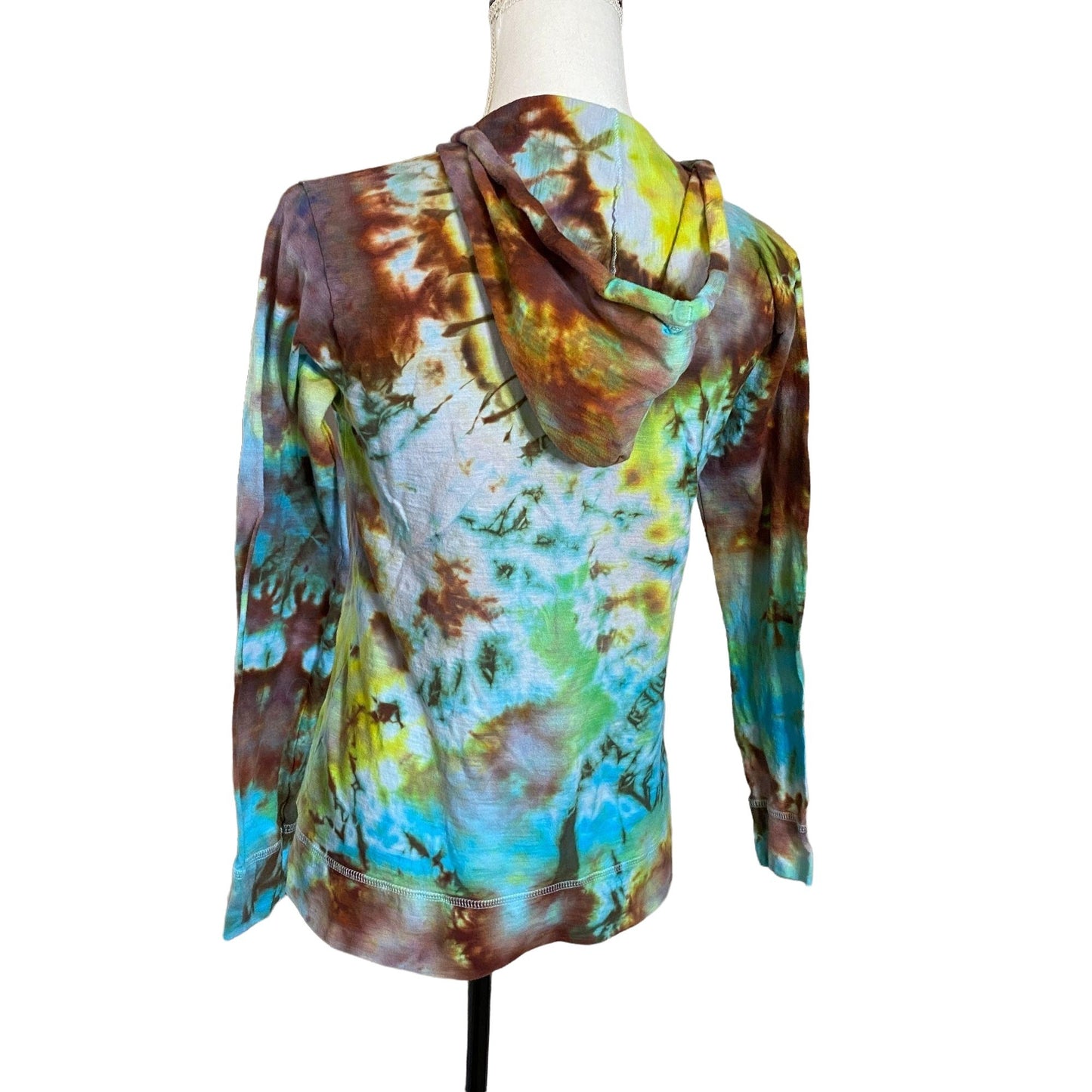 Dyed Adult Lightweight Hoodie || Small